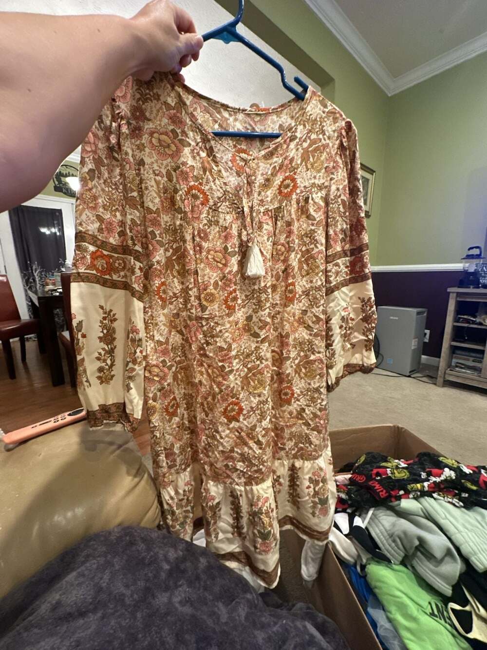 Annie Floral Boho Shift Dress for Women & Teens – ,
